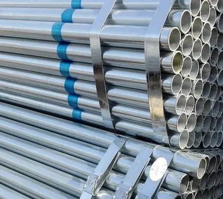 Galvanized steel pipe for water