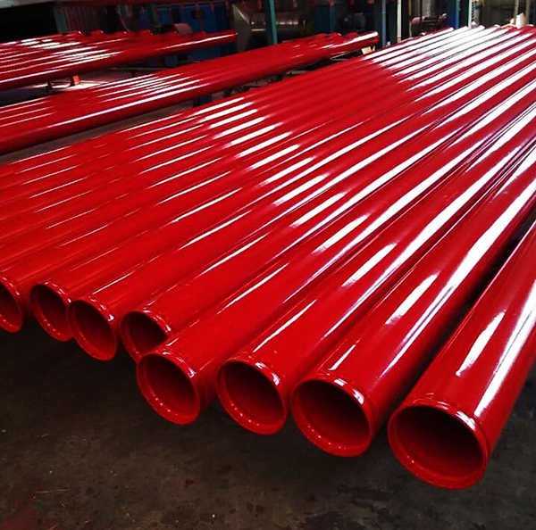 what should be the depth of fire fighting pipe