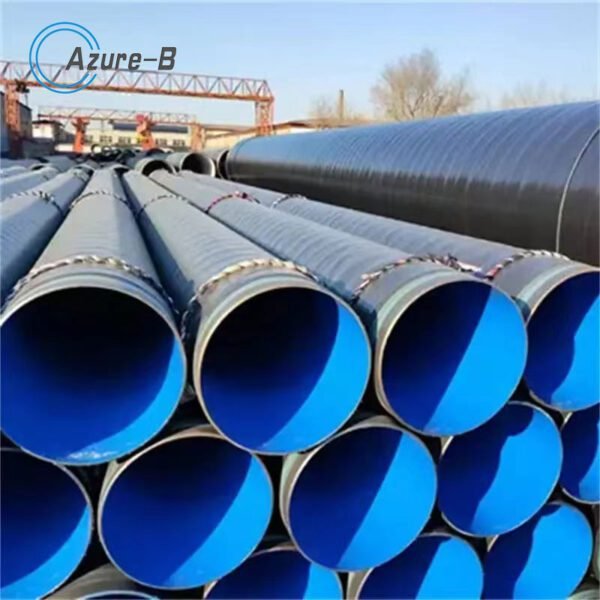 API 5L epoxy lined 3pe anti corrosion steel pipe 1